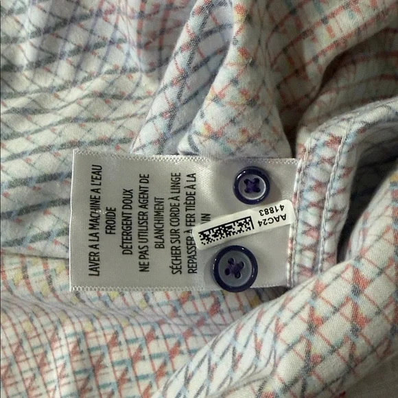 Robert Graham Men’s Multicolor Patterned Button Down Shirt. 2XL Classic Fit - Picture 10 of 11